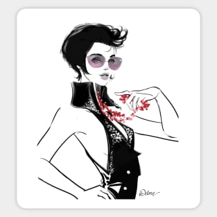 She Elvis Sticker